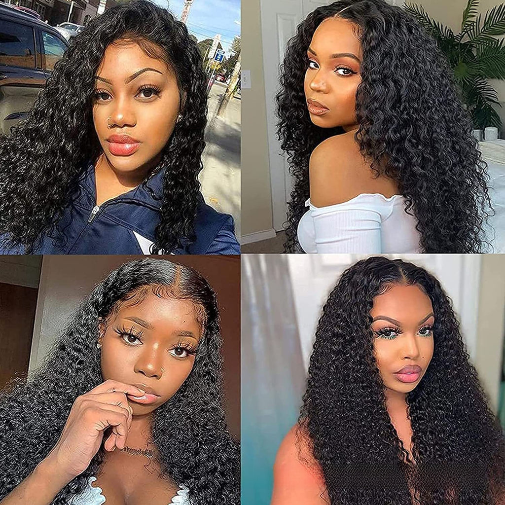 Lace Front Synthetic Wig Long Curly Hair